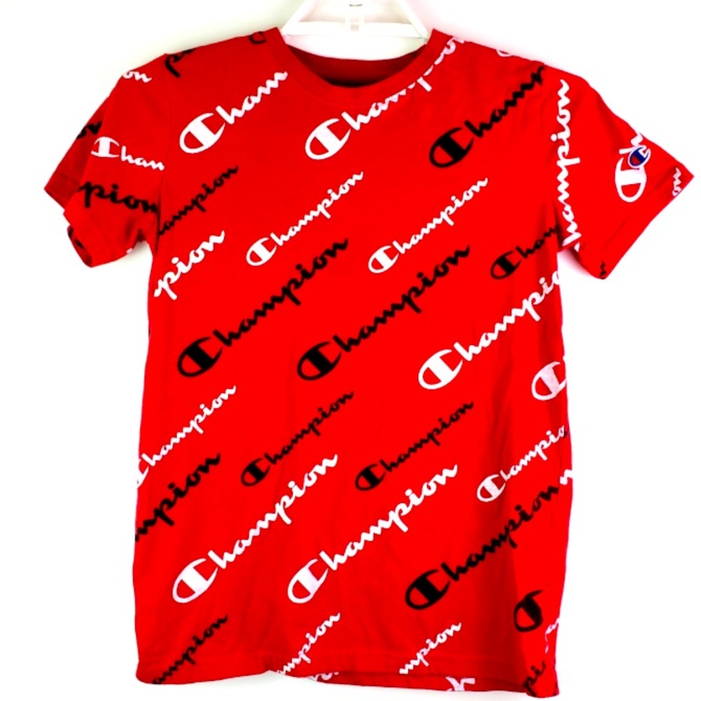 Boys Youth Champion Shirt, Color Red, used $5.00
